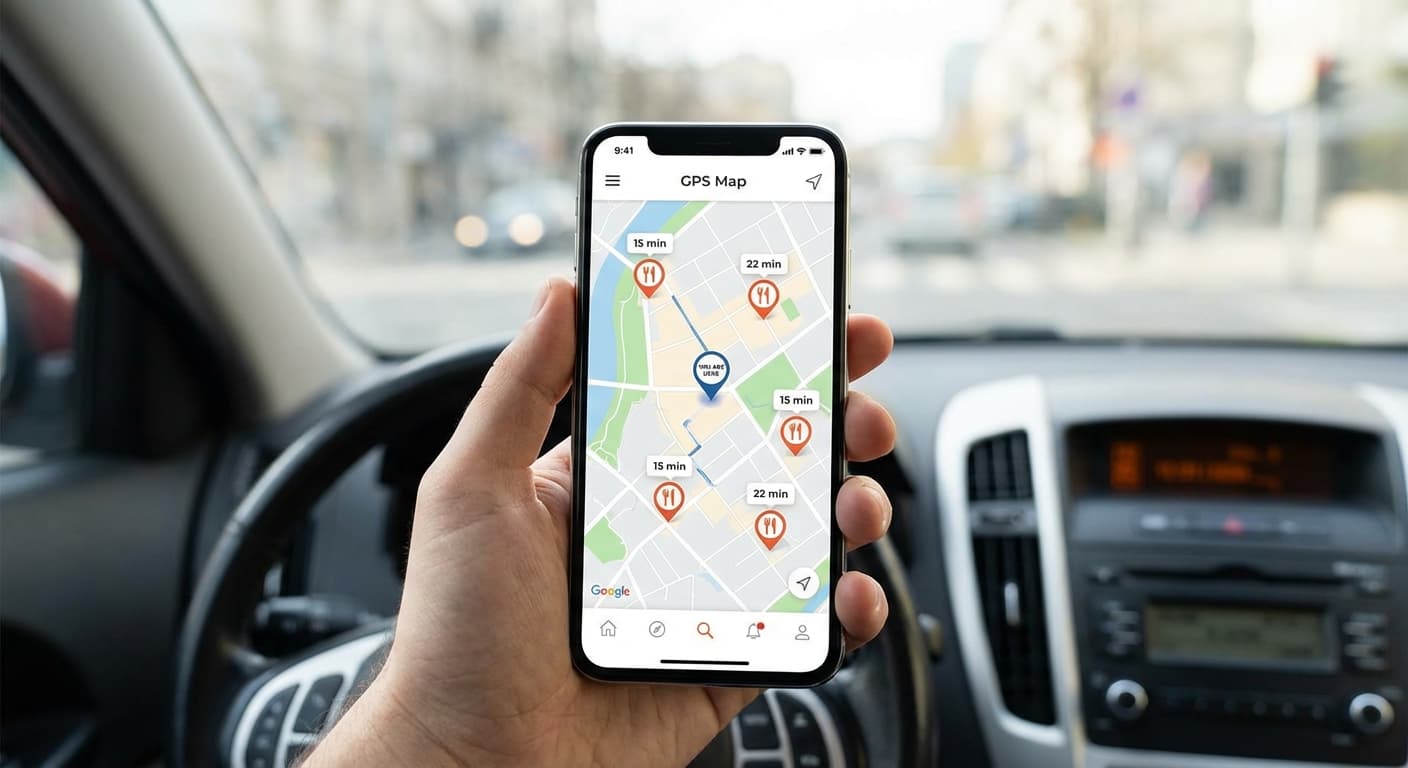 AIドライブスルー スマホAIドライブスルーで事前注文 到着と同時に即受取