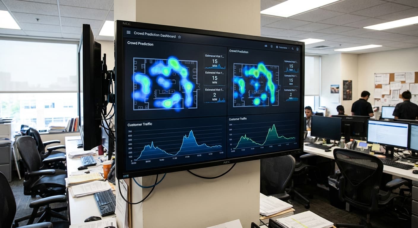 AIドライブスルー ドライブスルー混雑をAIが予測 最適な来店時間をお知らせ