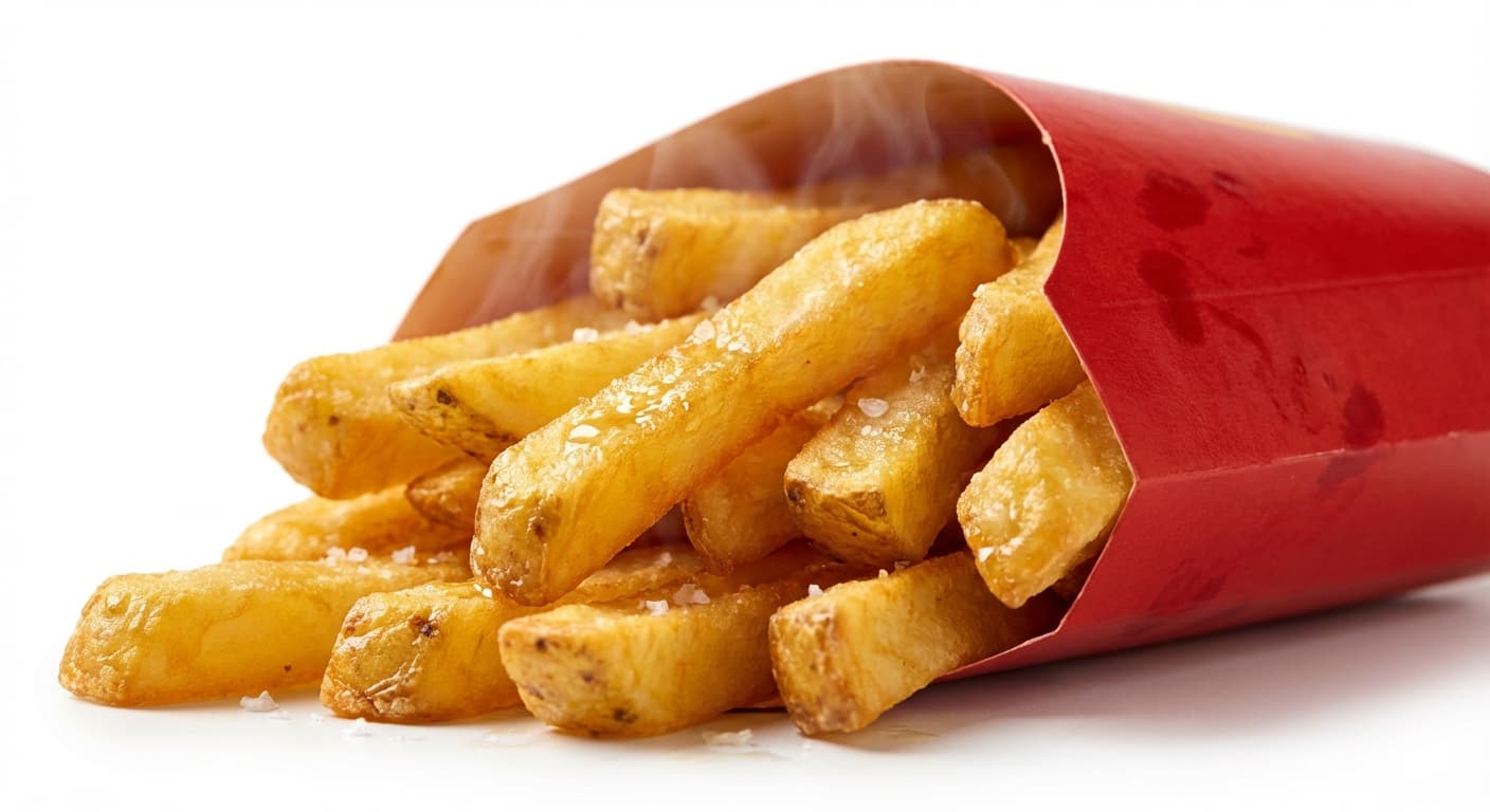 AIドライブスルー ポテトLサイズ注文画面